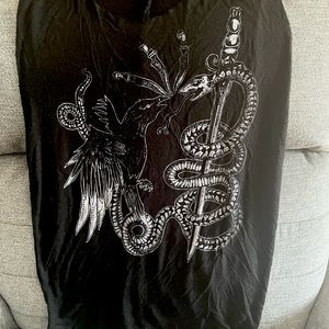 Toxic Vision easywear goth metal occult shirt